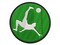 Soccer Player Bicycle Overhead Scissors Kick Ball Association Football Multi-Color Embroidered Iron-On or Hook & Loop Patch Applique